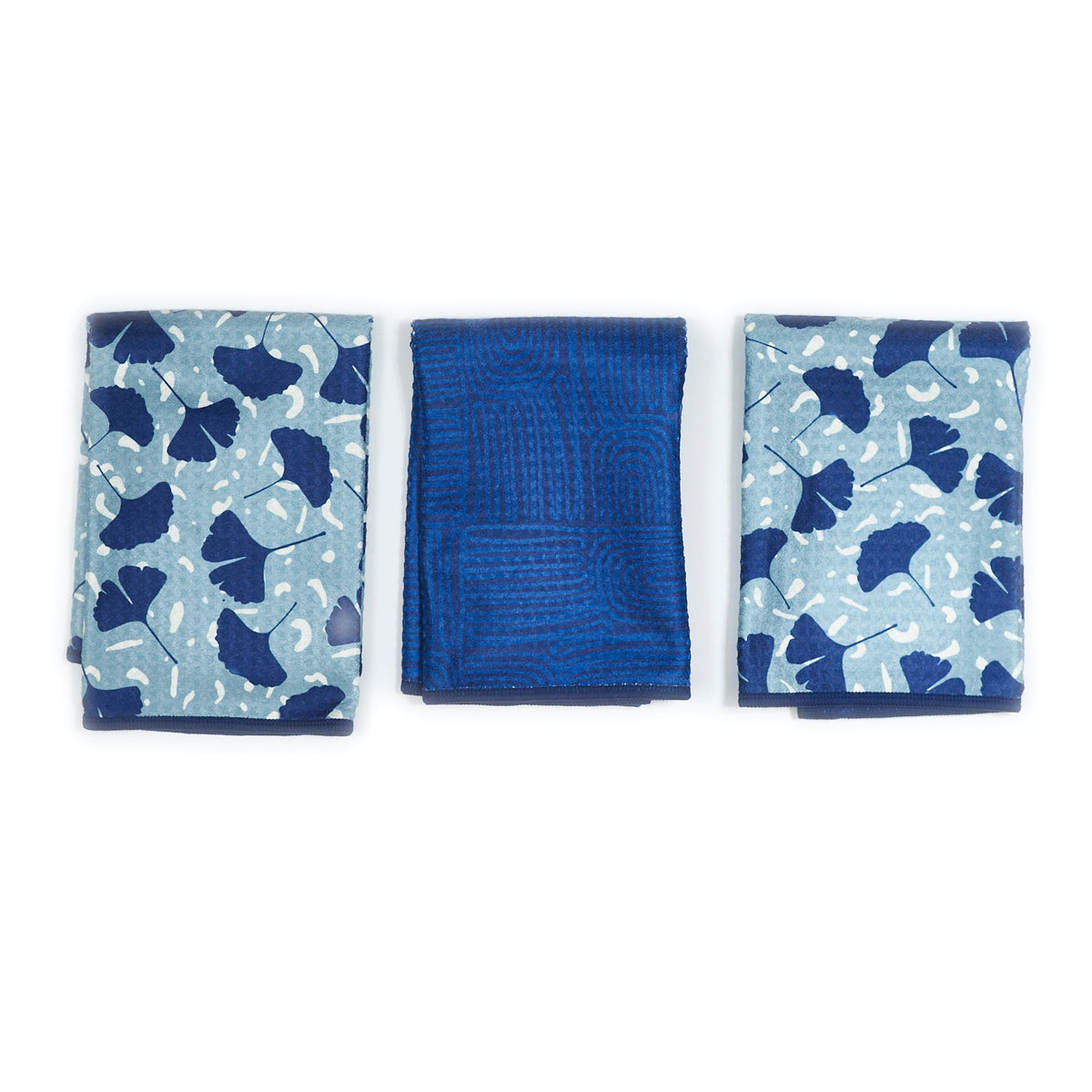 Mighty Mini Towel (Set of 3) Reversible - ZW Ginko Geo - Once Again Home Co.