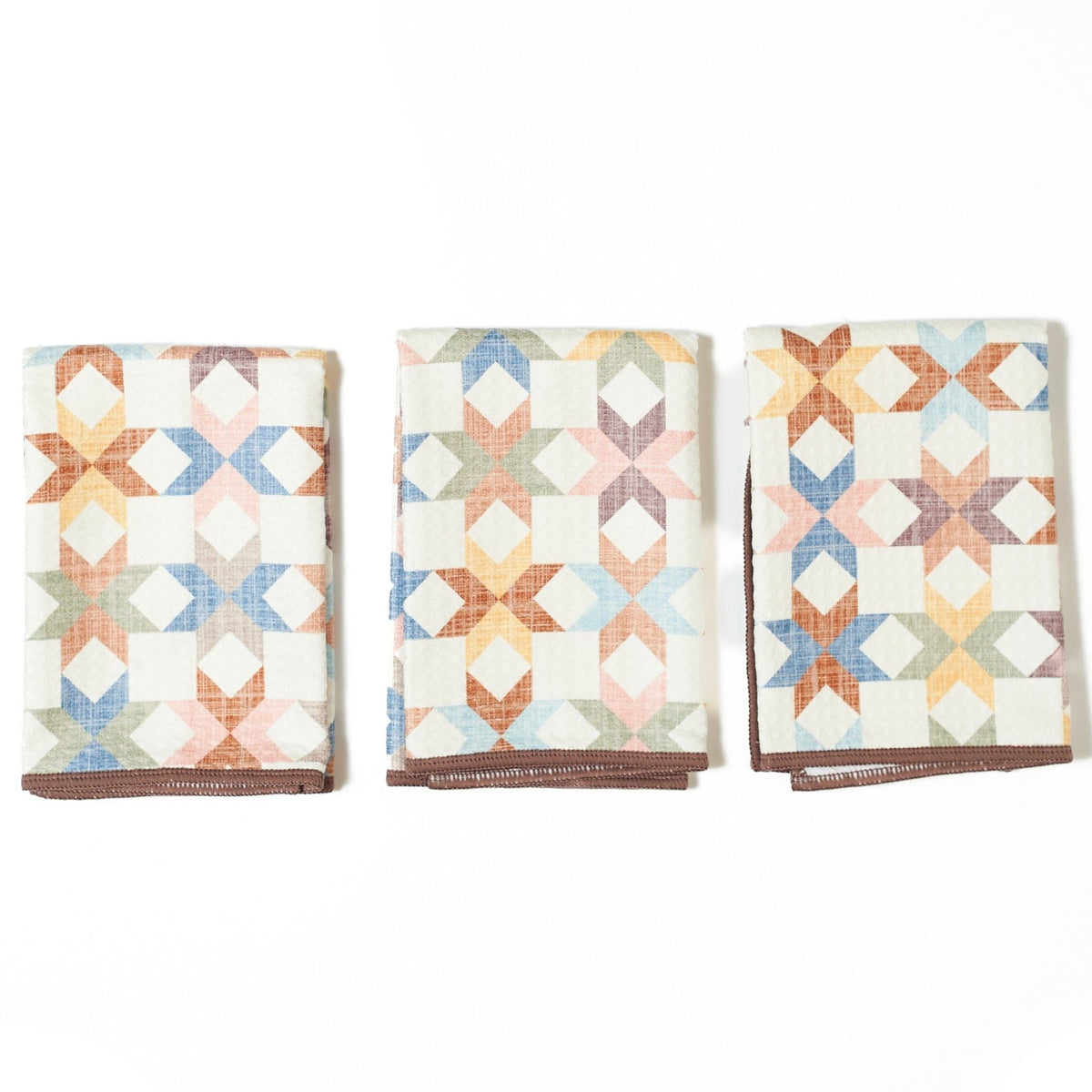 Mighty Mini Towel (Set of 3) - Star Quilt - Once Again Home Co.