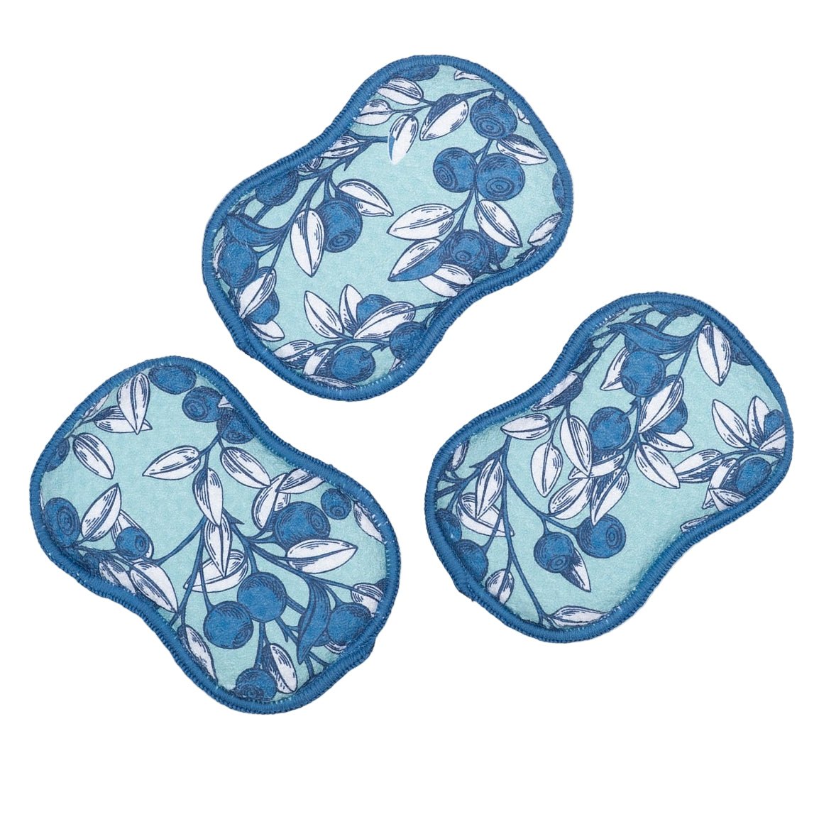 RE:usable Sponges (Set of 3) - Blueberry - Once Again Home Co.