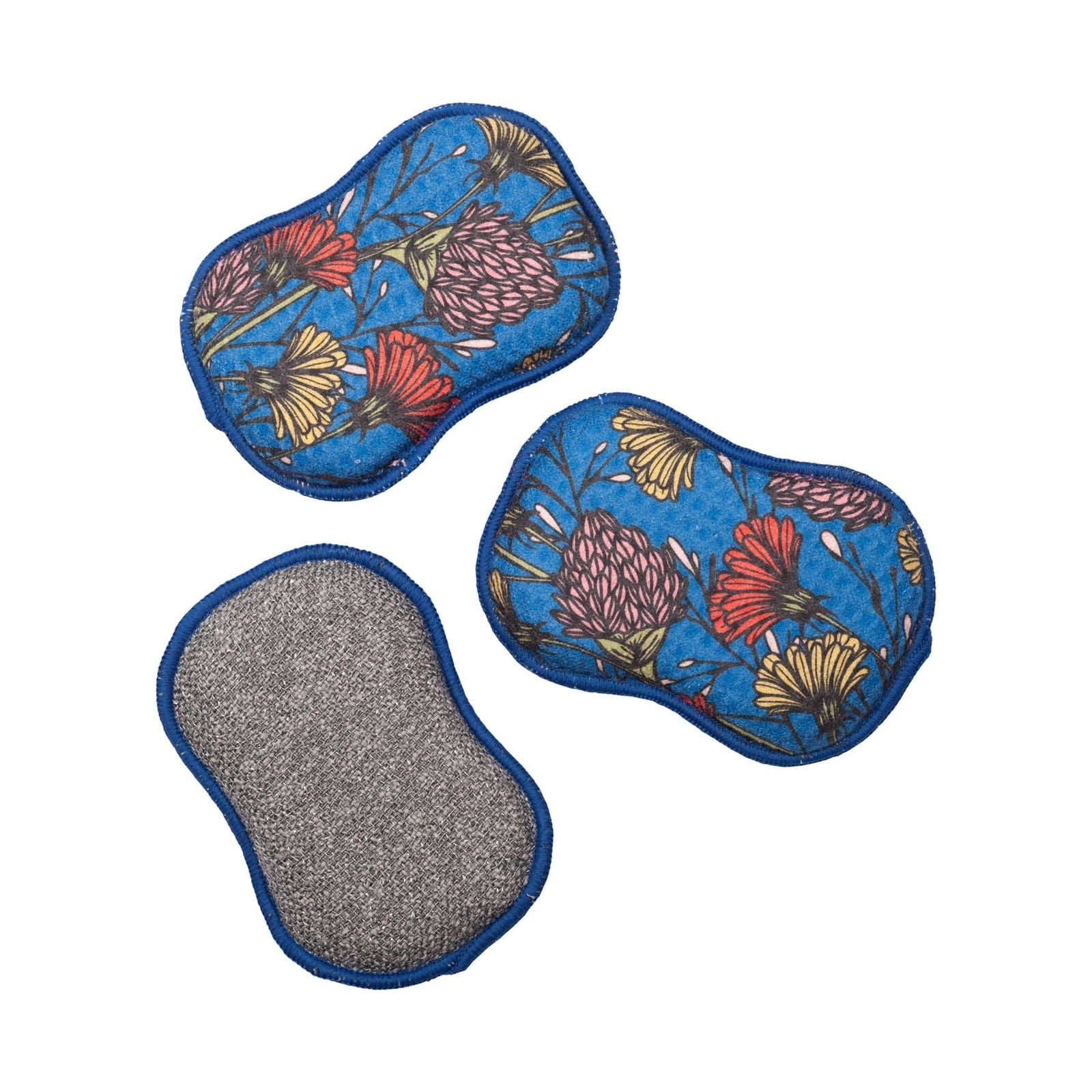RE:usable Sponges (Set of 3) - Janine Lecour Wildflower - Once Again Home Co.