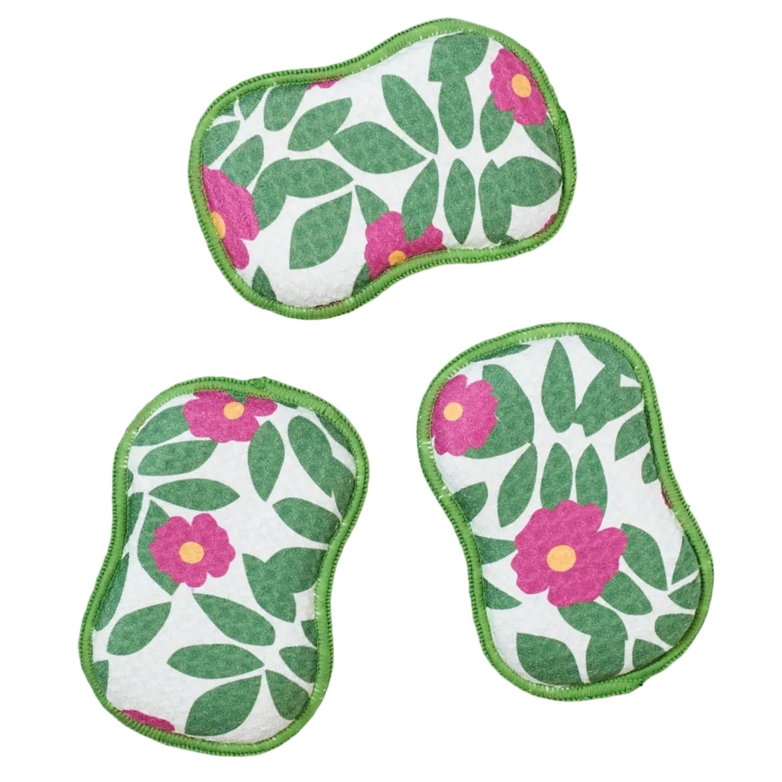 RE:usable Sponges (Set of 3) - Kate Nelligan Beach Roses - Once Again Home Co.