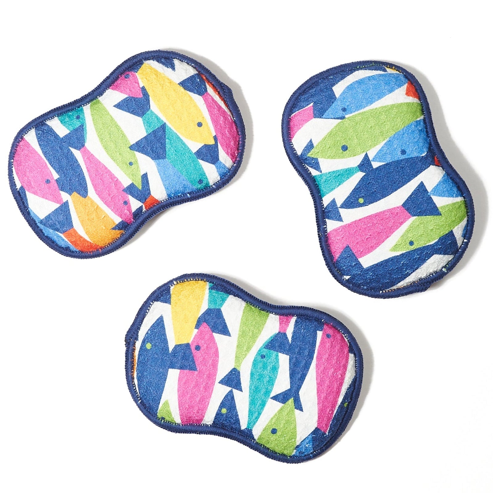 RE:usable Sponges (Set of 3) - Kate Nelligan Fish - Once Again Home Co.