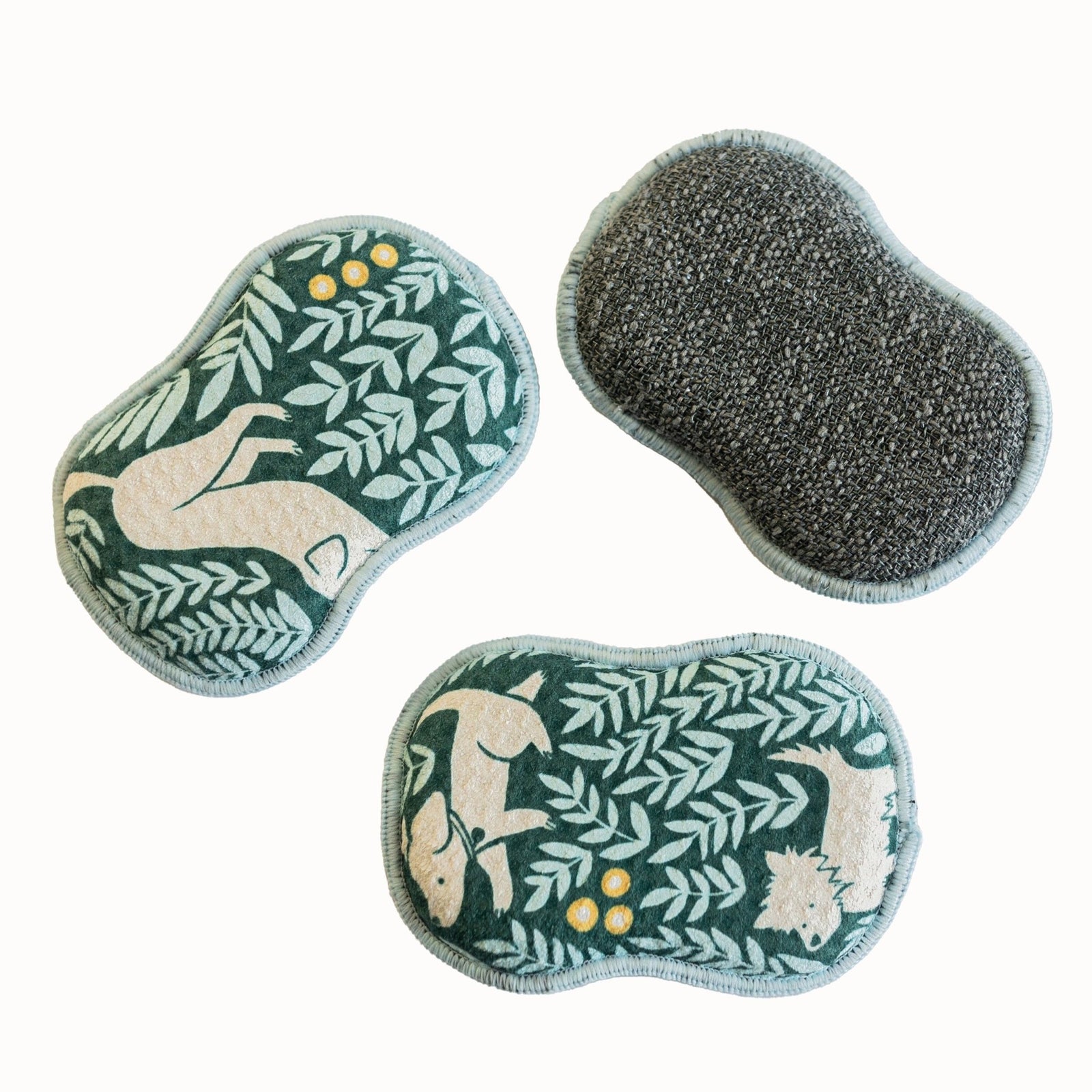 RE:usable Sponges (Set of 3) - Nuthatch Dog Park - Once Again Home Co.