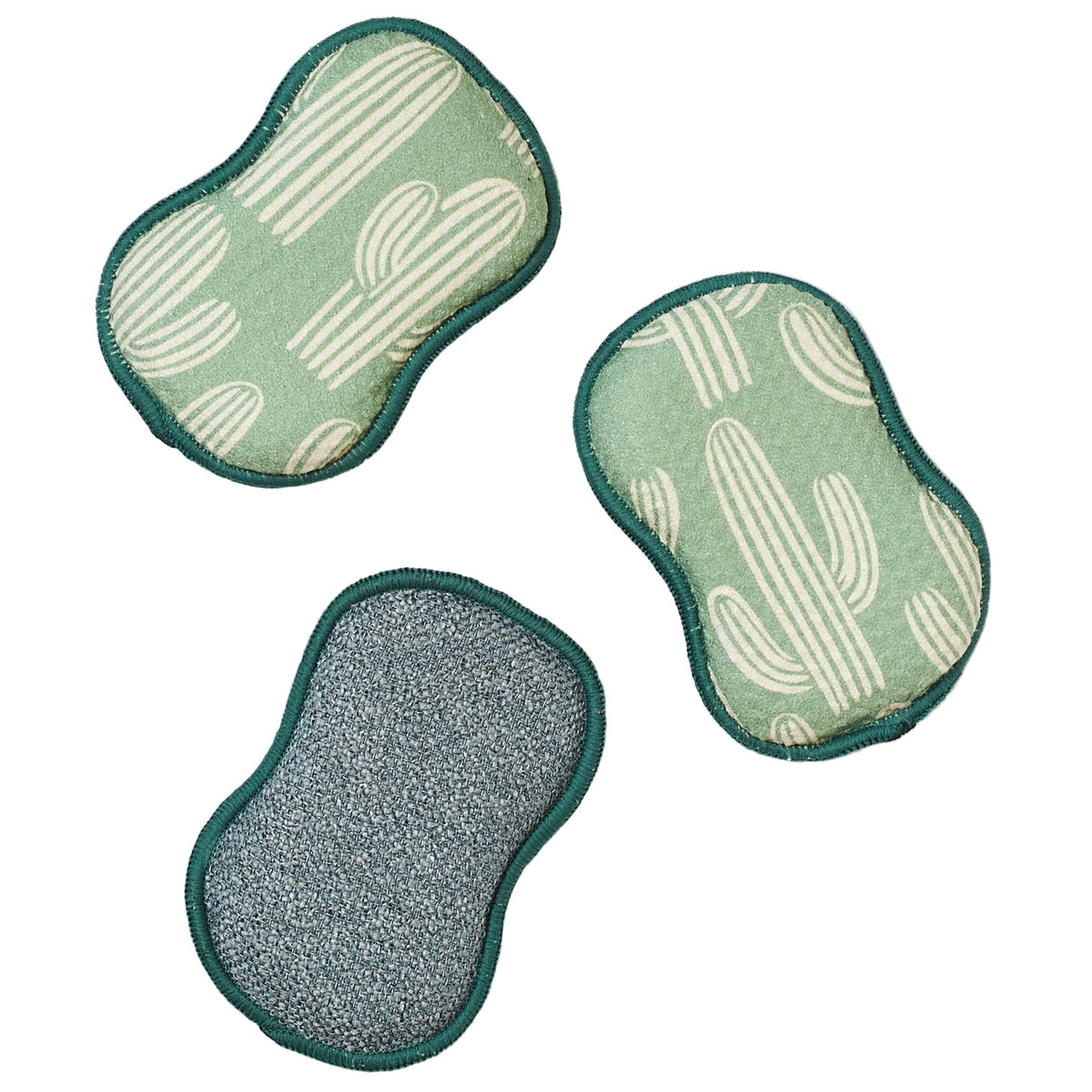 RE:usable Sponges (Set of 3) - Signature Collection Cacti - Once Again Home Co.