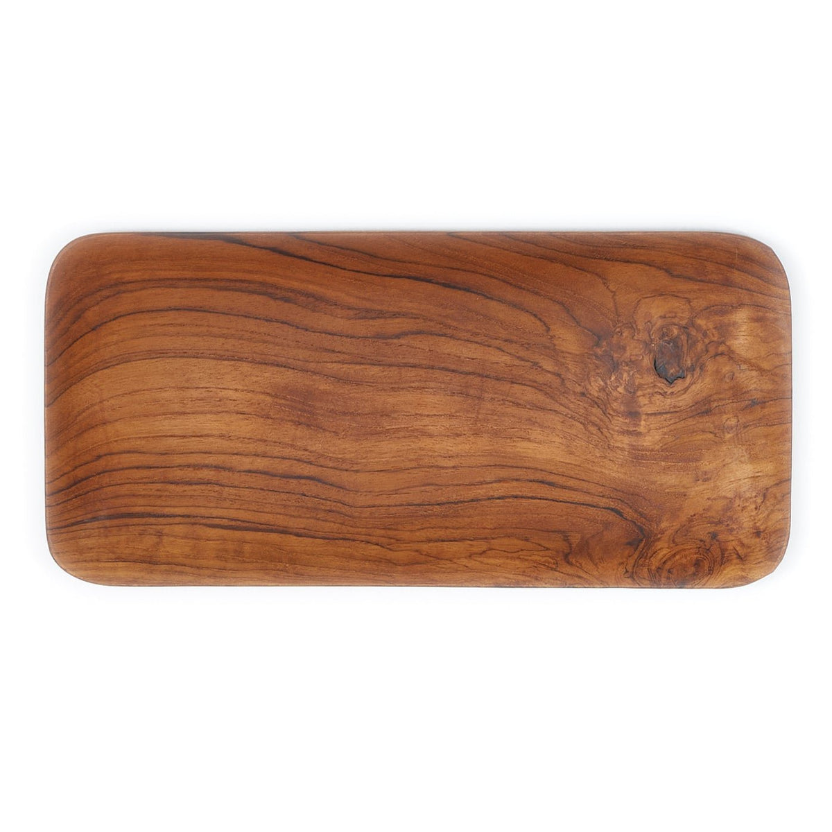 Teak Root Tray - Large - Once Again Home Co.