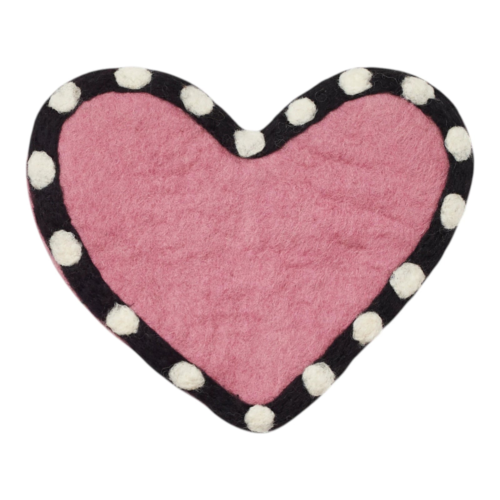 Wool Trivet - Mary Engelbreit Heart - Once Again Home Co.