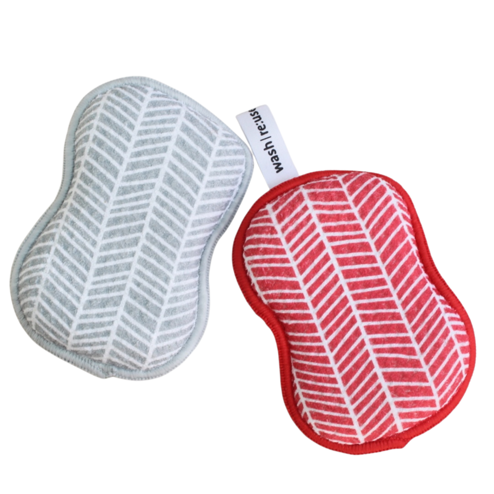 RE:usable Sponges (Set of 3) - Branches Sponges &amp; Scouring Pads Once Again Home Co.   