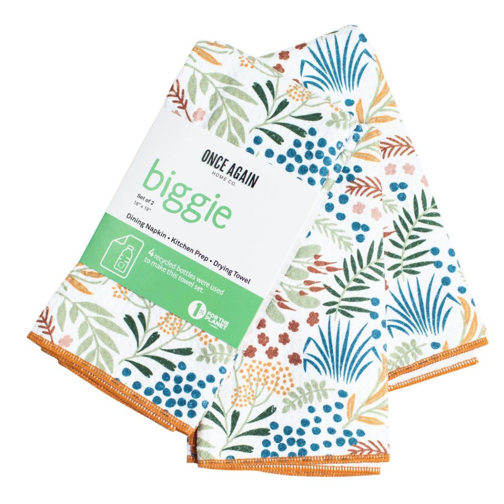 Ready, Set, Go Biggie Bundle - Floral in Gold Sponges &amp; Scouring Pads Once Again Home Co.   