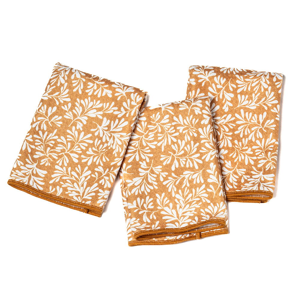 Mighty Mini Towel (Set of 3) - Herbage kitchen towels Once Again Home Co. Gold  