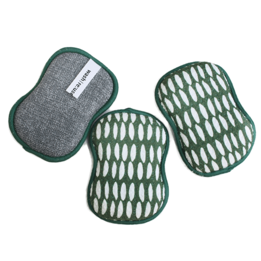 RE:usable Sponges (Set of 3) - Beans - Once Again Home Co.