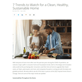 7 Trends to Watch for a Clean, Healthy, Sustainable Home - Once Again Home Co.