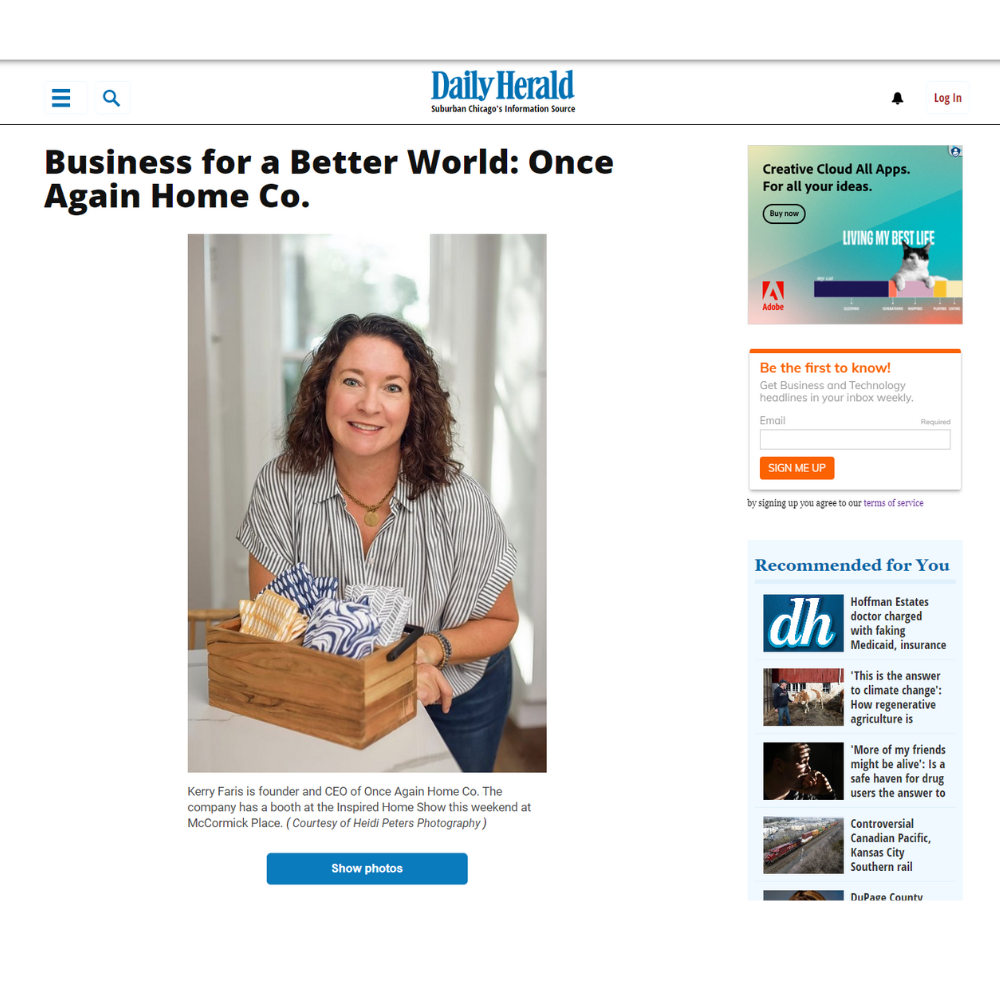 Business for a Better World: Once Again Home Co.