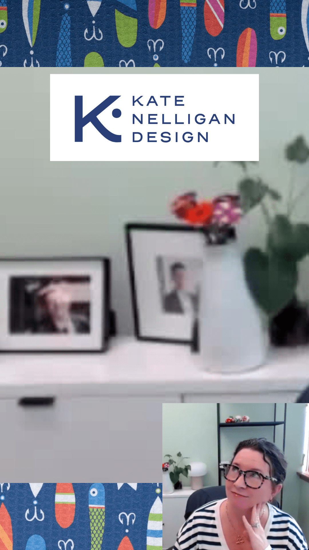 Friday Chat with Kate Nelligan - Surface Designer - Once Again Home Co.