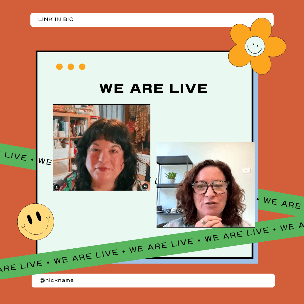 Instagram LIVE with Zoe Wodarz - Once Again Home Co.