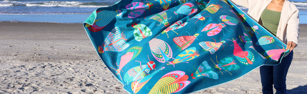 Journey Reversible Beach Towels and Blankets