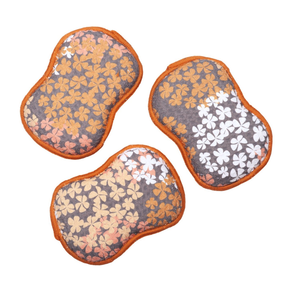Esponjas reutilizables (juego de 3) - Hortensia