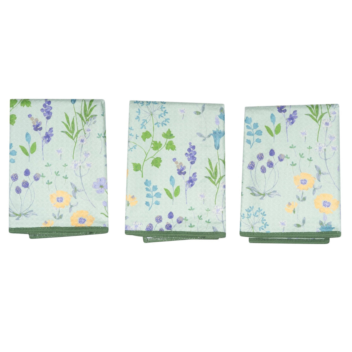 Serviettes mini Mighty (lot de 3) - Motif floral Serenity