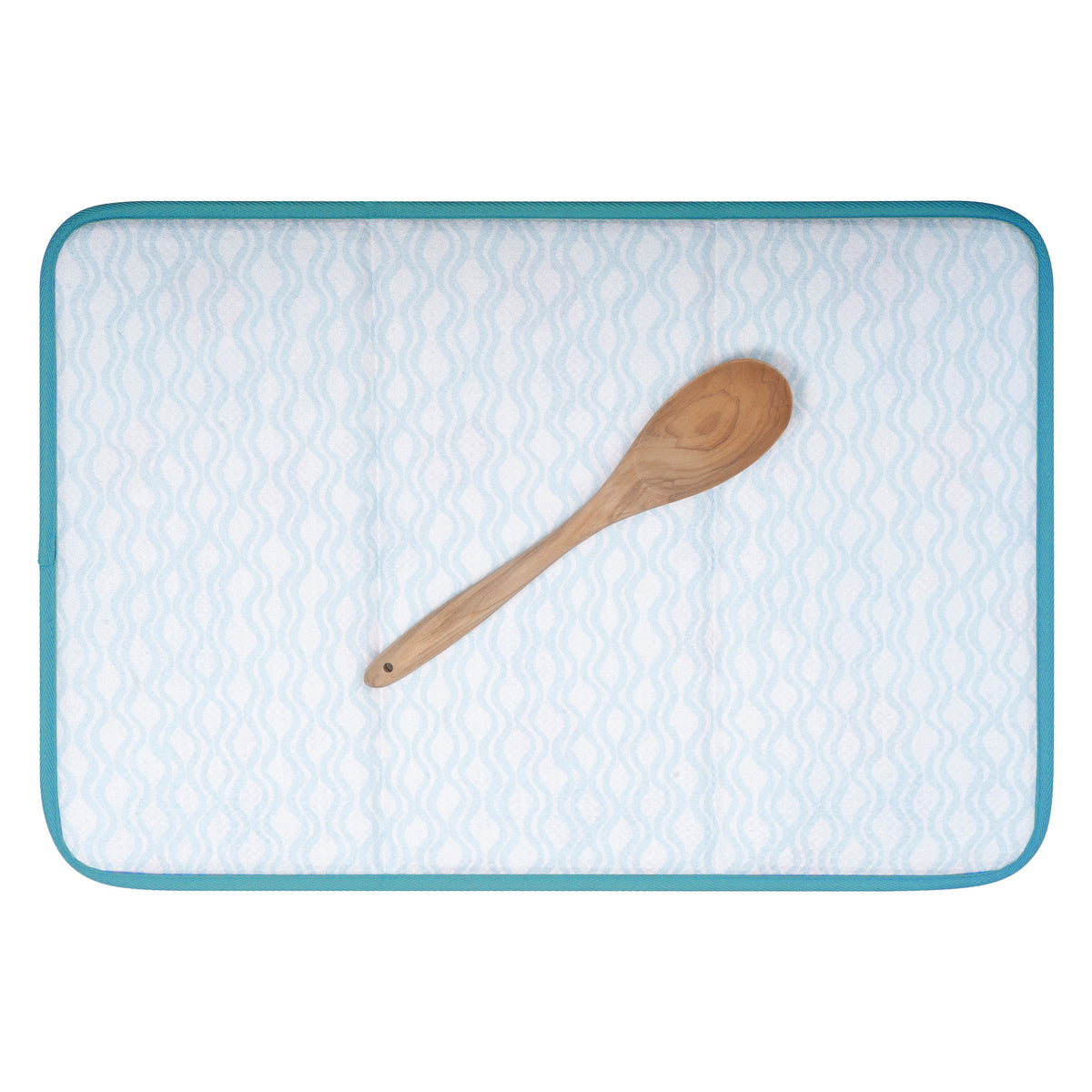 Drying Mat - Iris &amp; Sea Seashells Galore