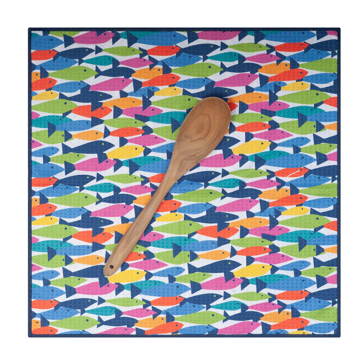 Double Duty Towel (set of 2) Reversible - KN Fish