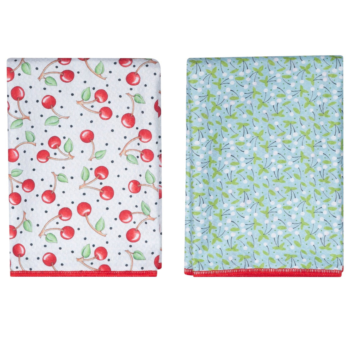 Toalla de doble uso (juego de 2) reversible - ME Cherry Harvest 
