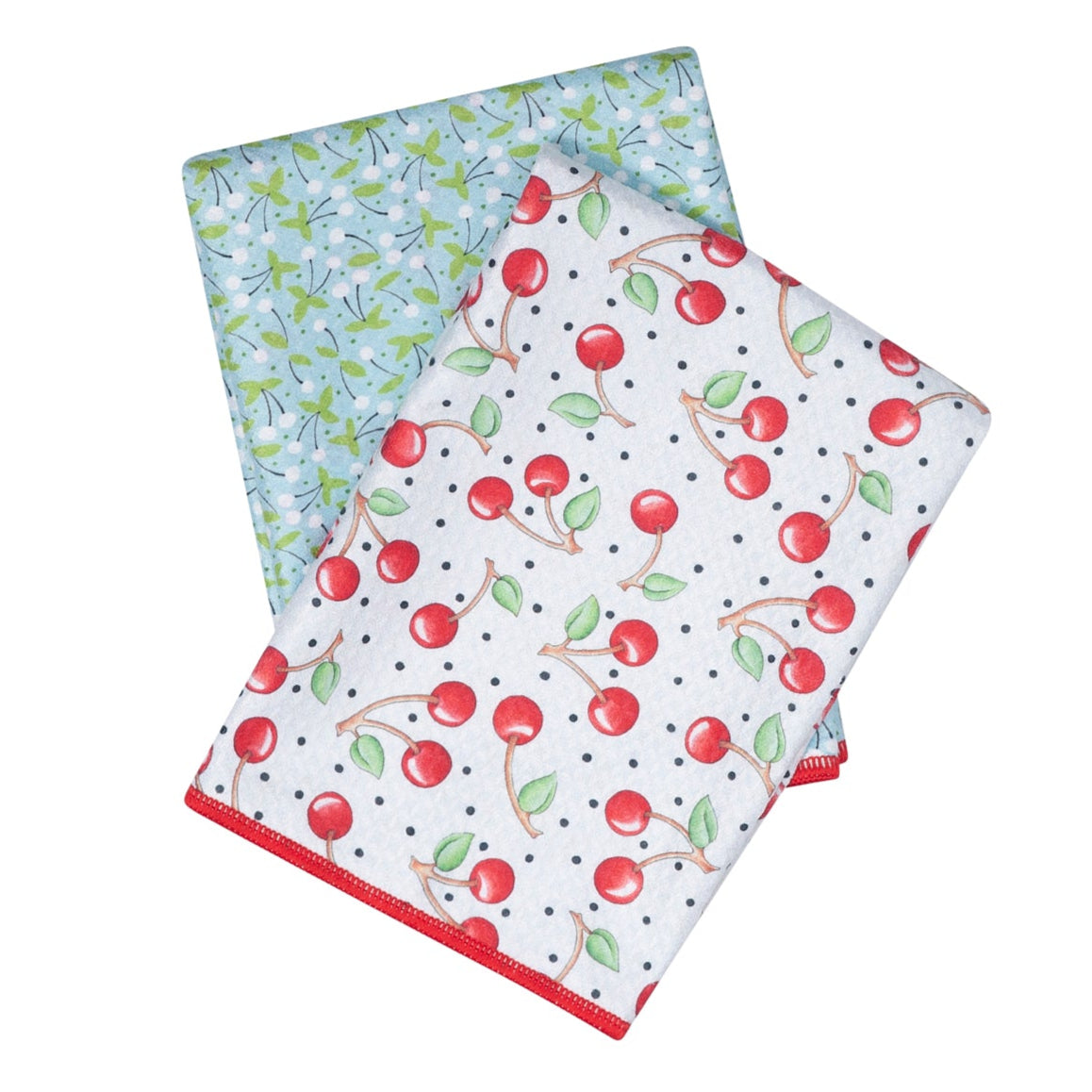 Toalla de doble uso (juego de 2) reversible - ME Cherry Harvest 