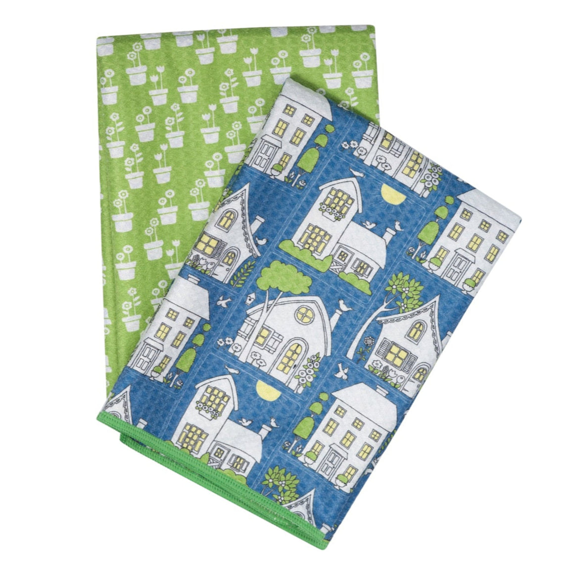 Double Duty Towel (set of 2) Reversible - ME Twilight Cottages