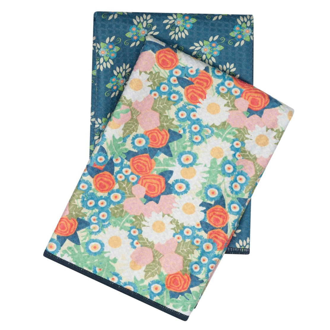 Double Duty Towel (set of 2) Reversible - ME Vintage Calico