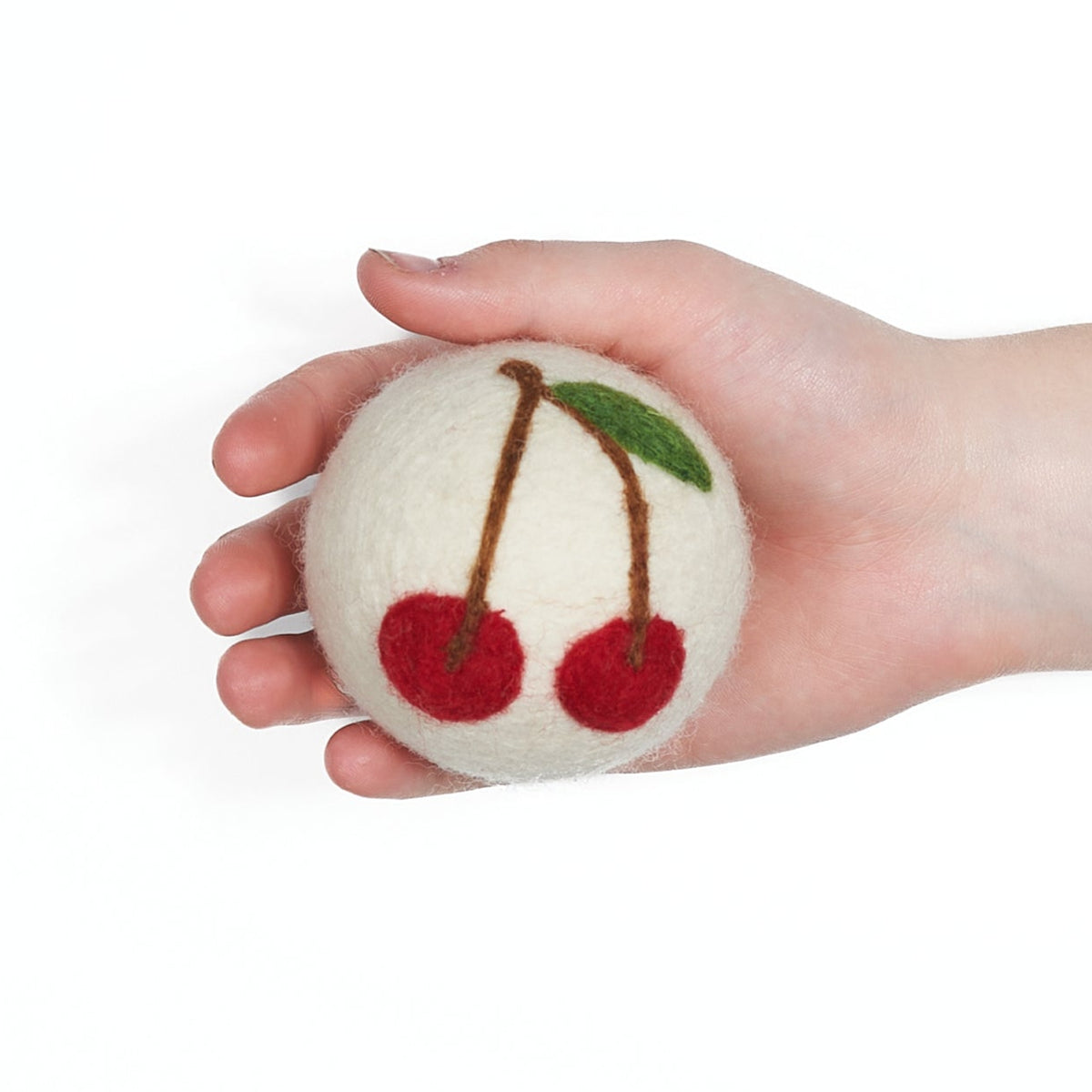 Wool Dryer Balls - Set of 3 ME Cherry