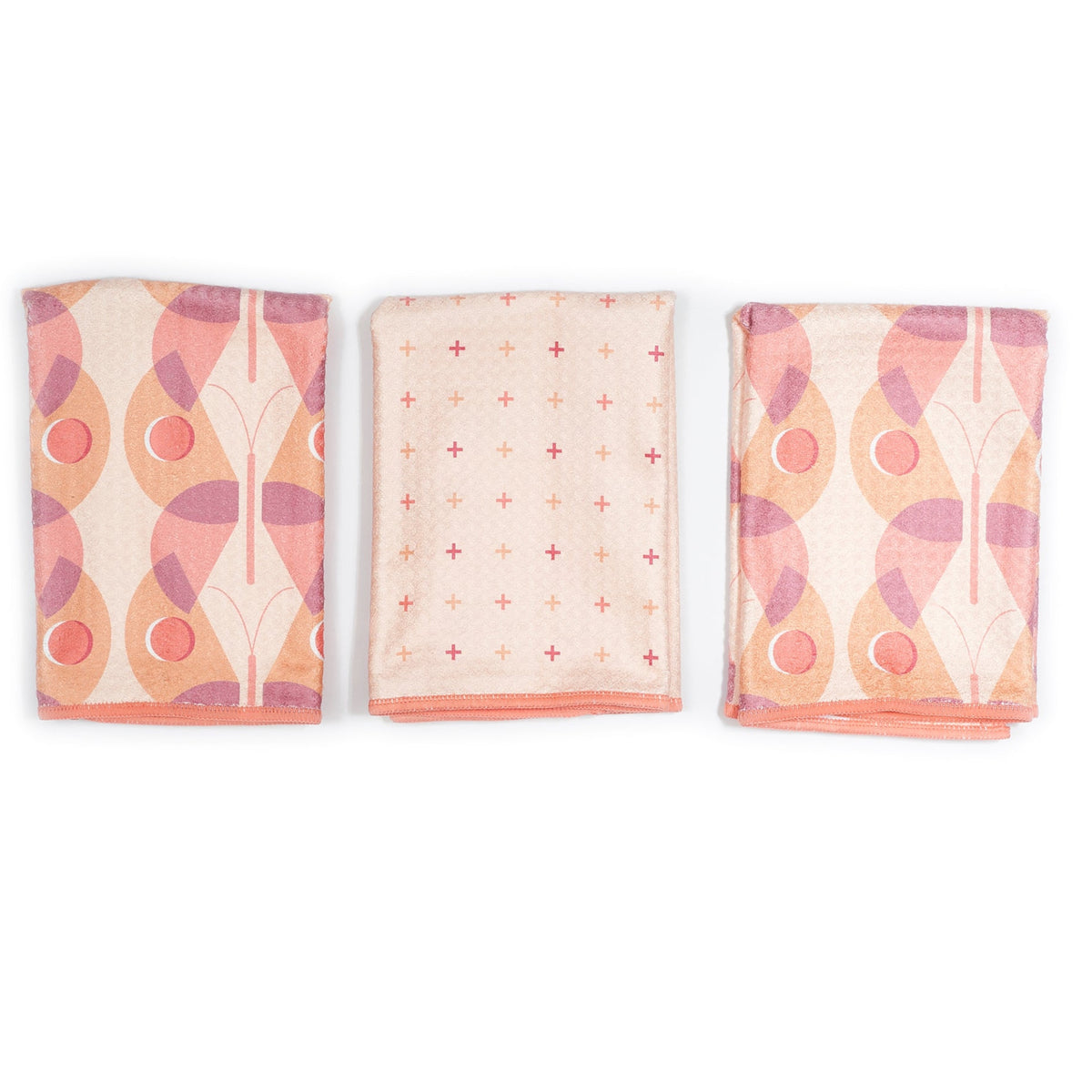 Mighty Mini Towel (Set of 3) Reversible - HJ Butterfly