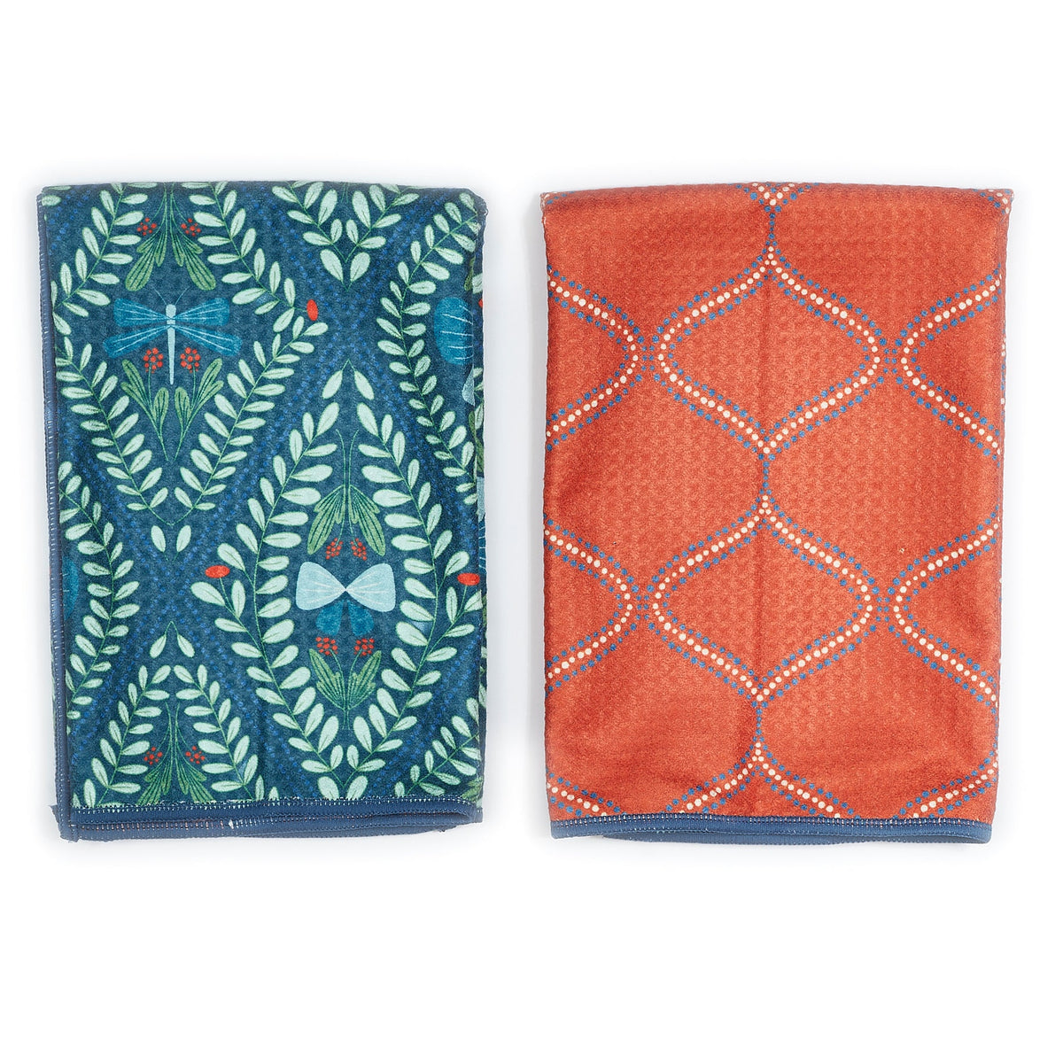 Double Duty Towels (set of 2) Reversible - RJW Iridescent