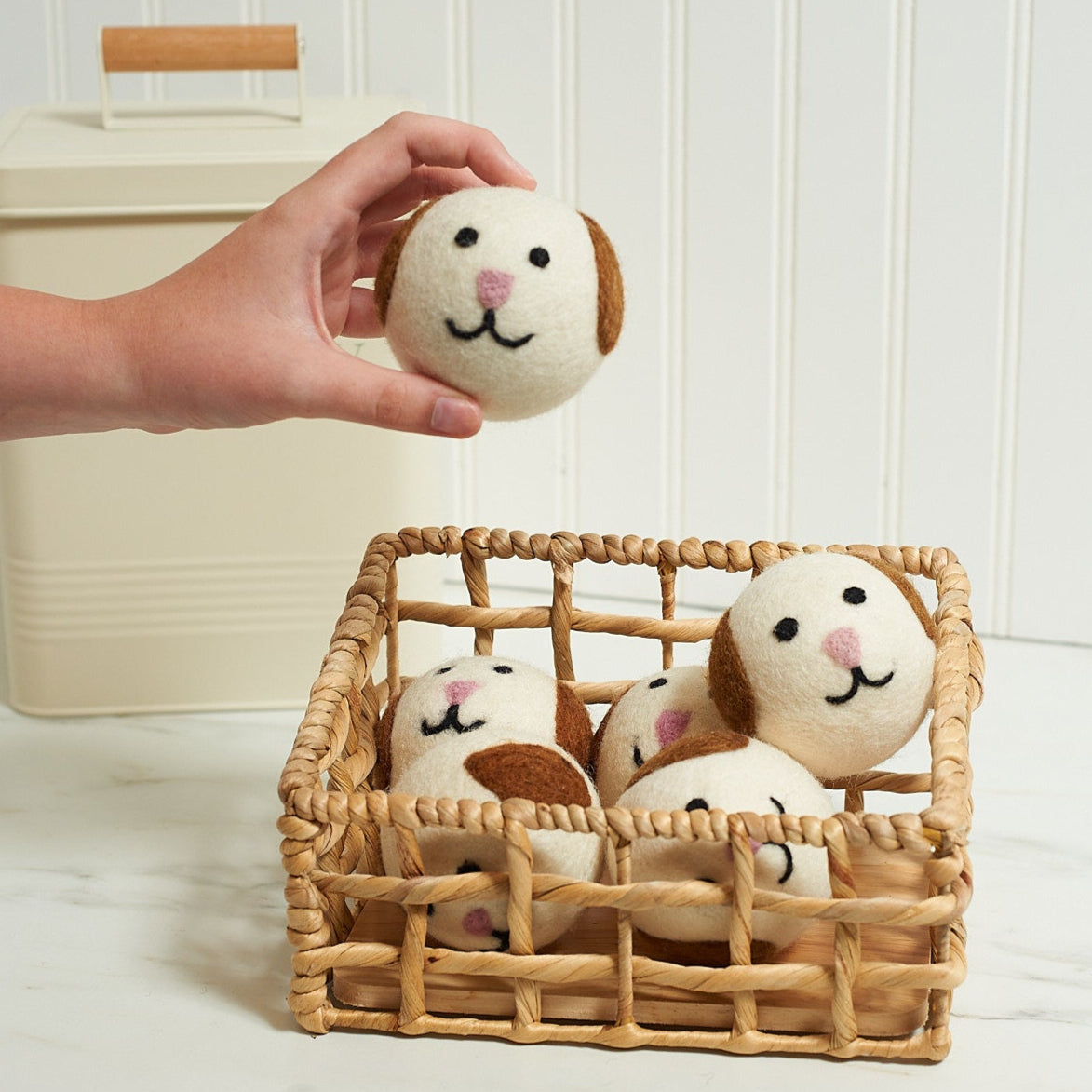 Laundry Wool Dryer Balls - Set of 3 Dog