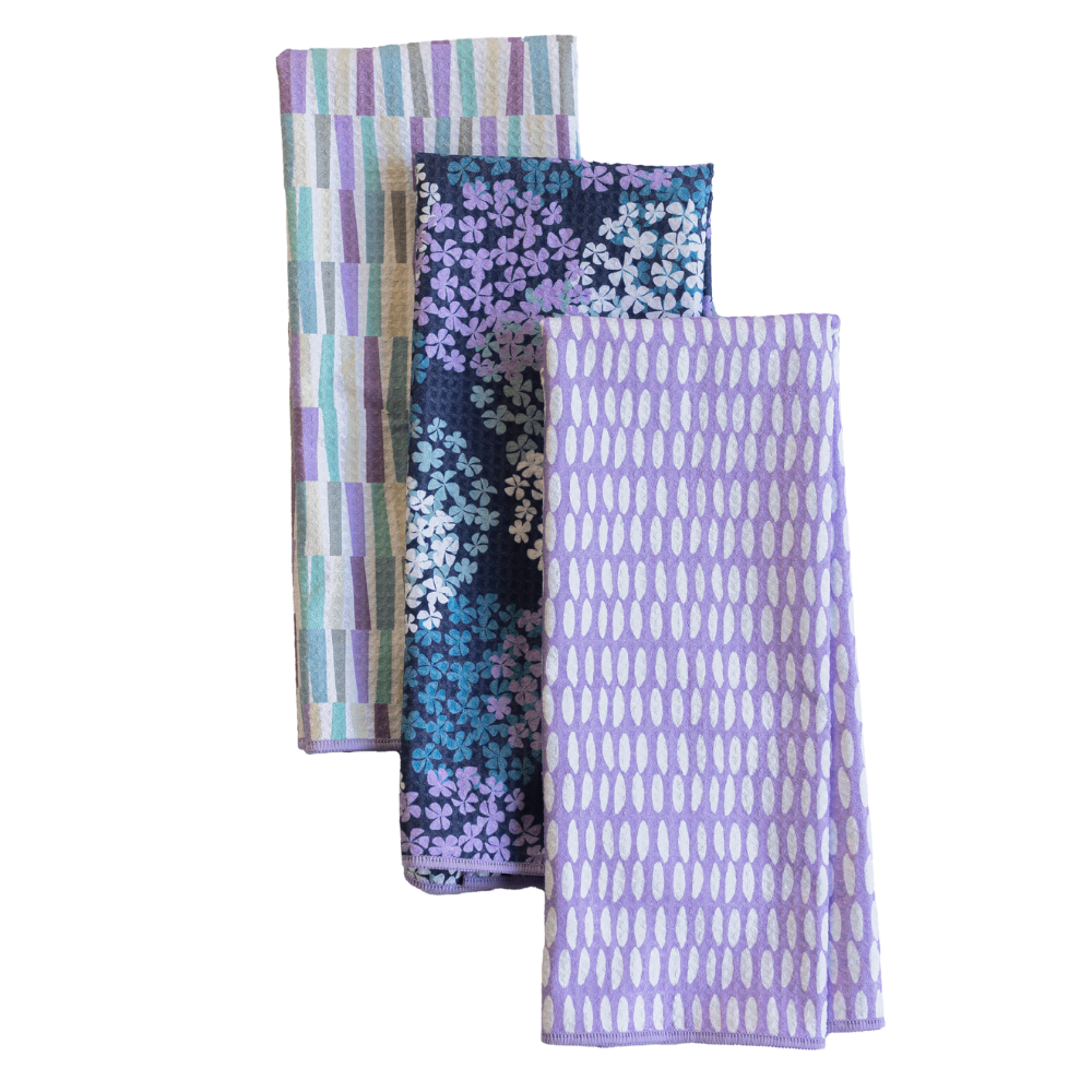 Assorted Anywhere Towel - LILAC AT 12 Kitchen Towels Once Again Home Co.   