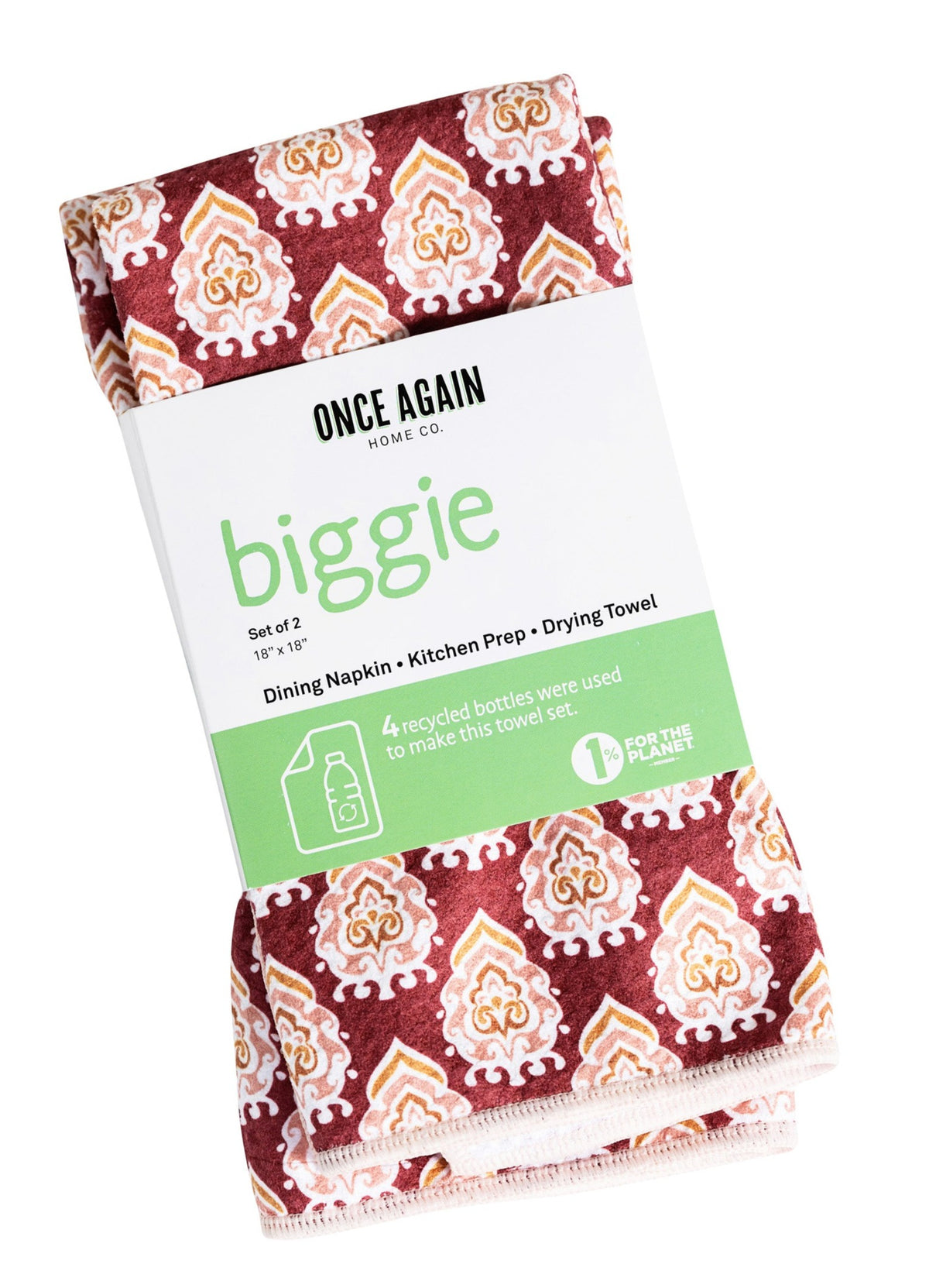 Biggie Towel (set of 2) Ajra Table Linens Once Again Home Co.   