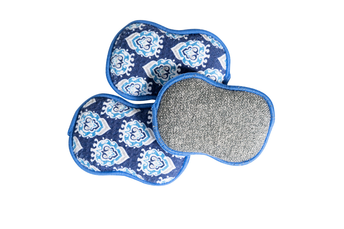 RE:usable Sponges (Set of 3) - Ajra Sponges &amp; Scouring Pads Once Again Home Co.   