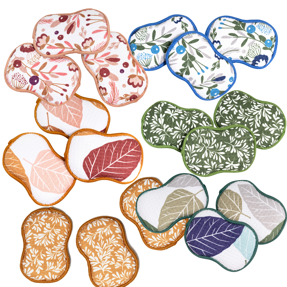 Assorted RE:usable Sponges (Set of 3) - Fall Bounty