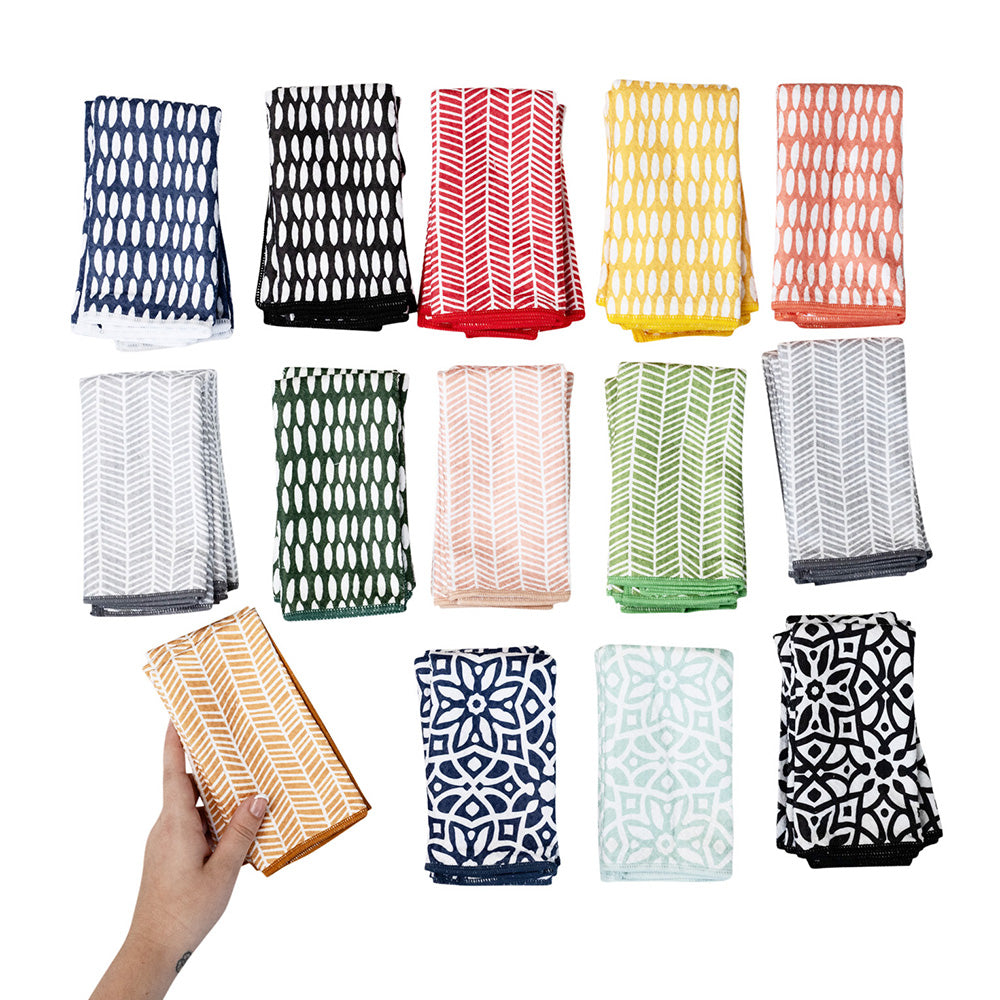 Assorted Mighty Mini Towel (Set of 3) - CORE 12 Kitchen Towels Once Again Home Co.   