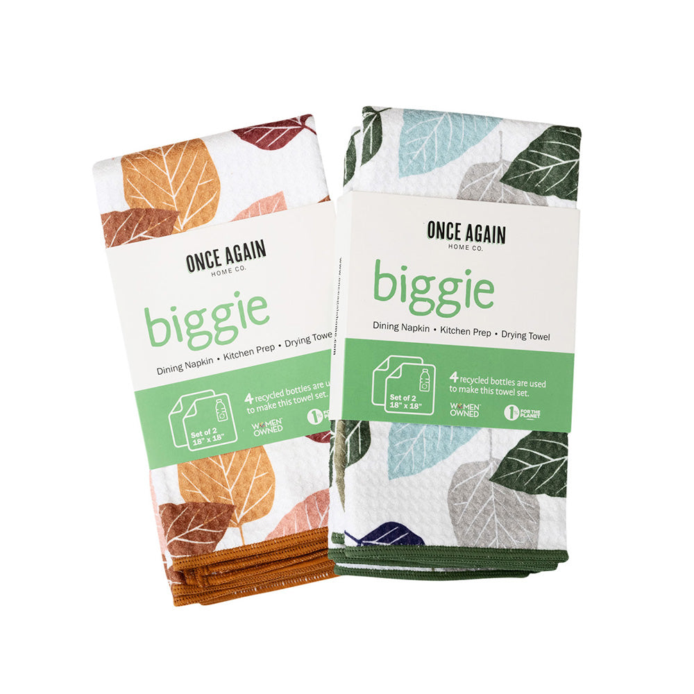 Biggie Towel (set of 2) Fall Leaves Table Linens Once Again Home Co.   