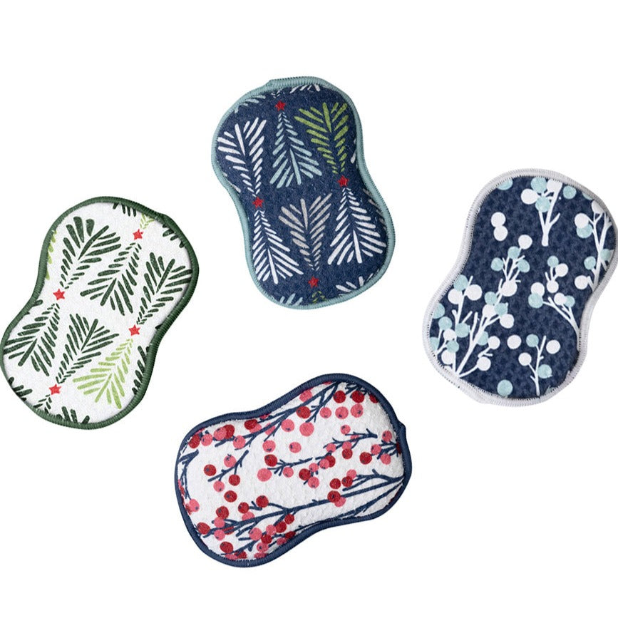 Assorted RE:usable Sponges (Set of 3) - Holiday Delights