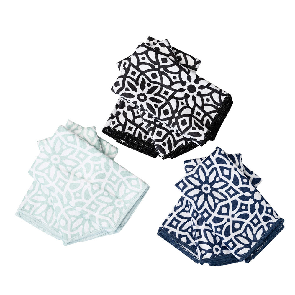 Assorted Mighty Mini Towel (Set of 3) - MOROCCAN TILE 12 Kitchen Towels Once Again Home Co.   