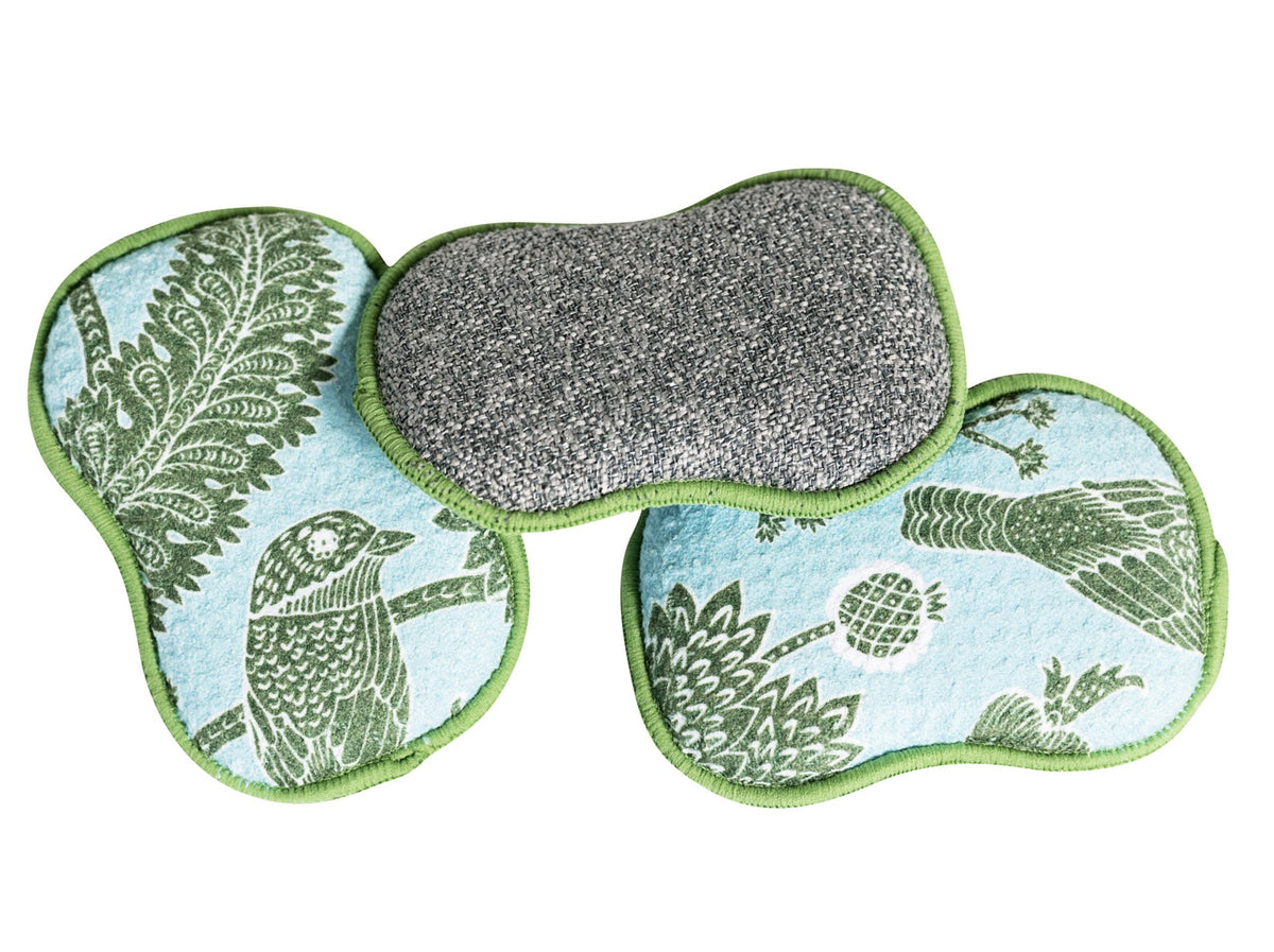 RE:usable Sponges (Set of 3) - Aviary Sponges &amp; Scouring Pads Once Again Home Co.   