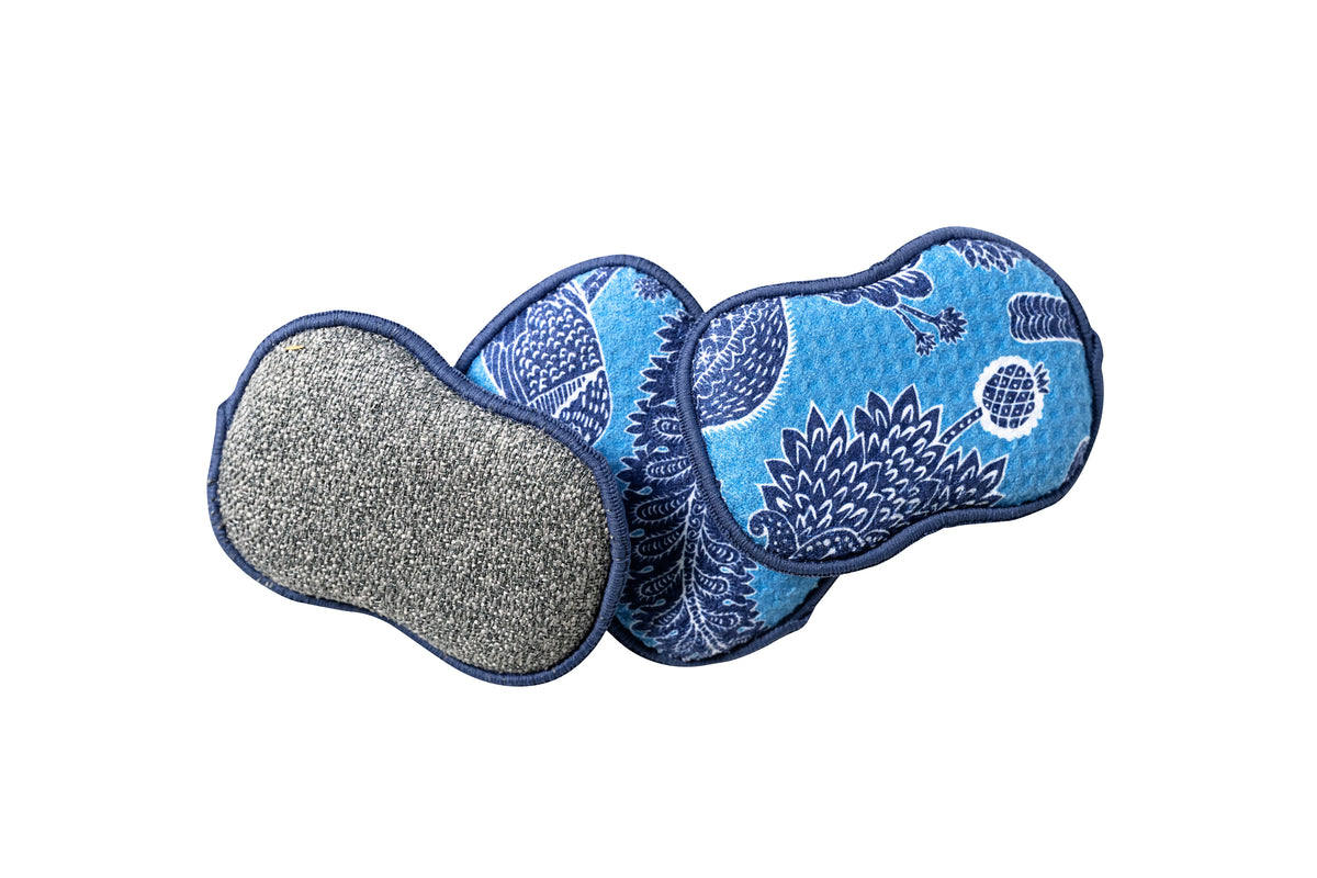 Assorted RE:usable Sponges (Set of 3) - Ajra &amp; Aviary