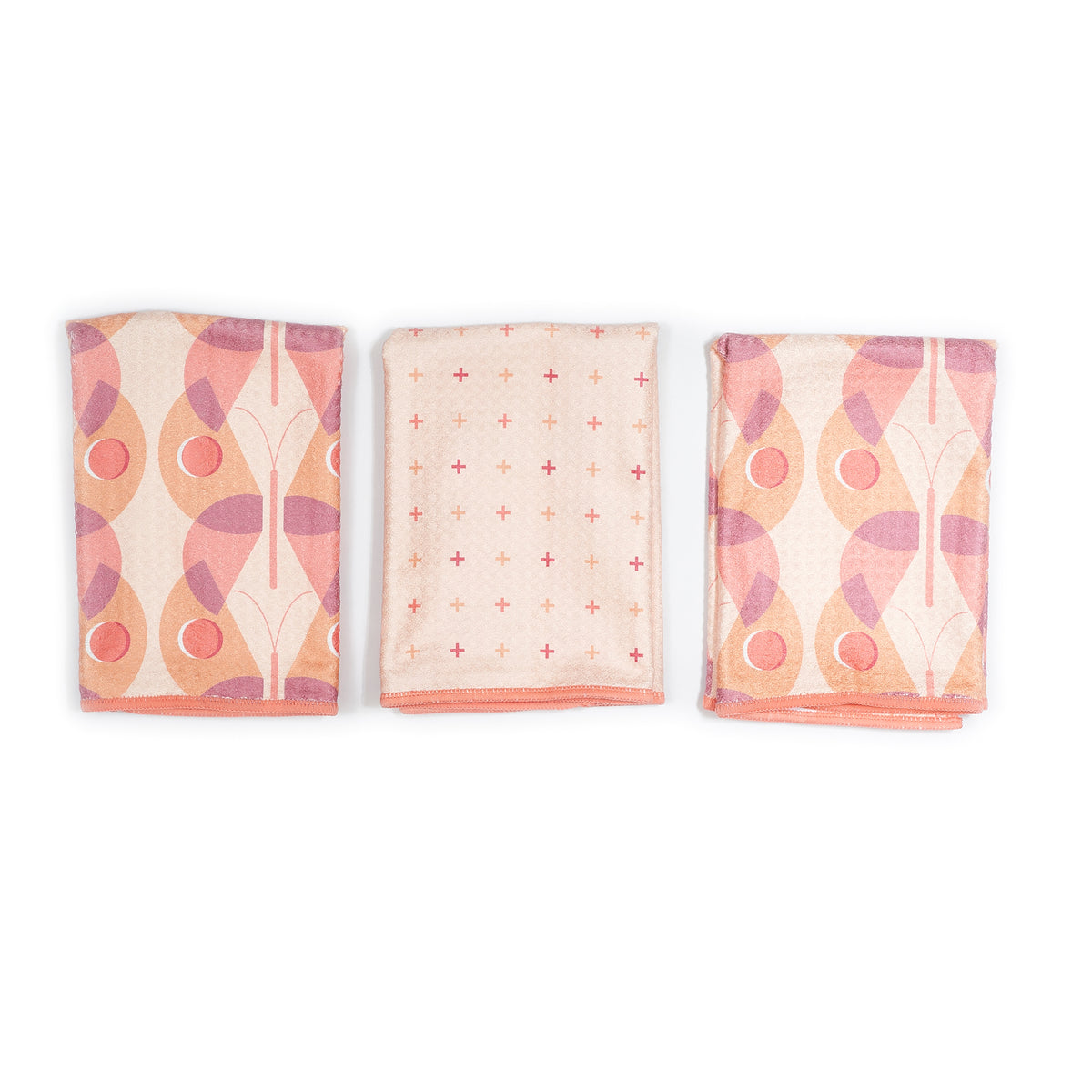 Mighty Mini Towel (Set of 3) Reversible - HJ Butterfly