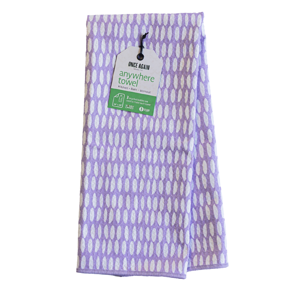 Assorted Anywhere Towel - LILAC AT 12 Kitchen Towels Once Again Home Co.   