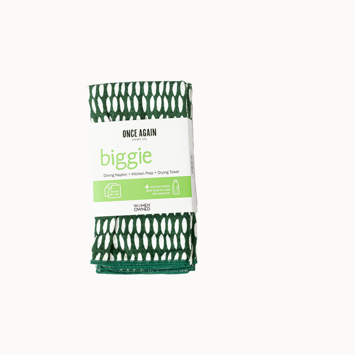 Biggie Towel (set of 2) Beans