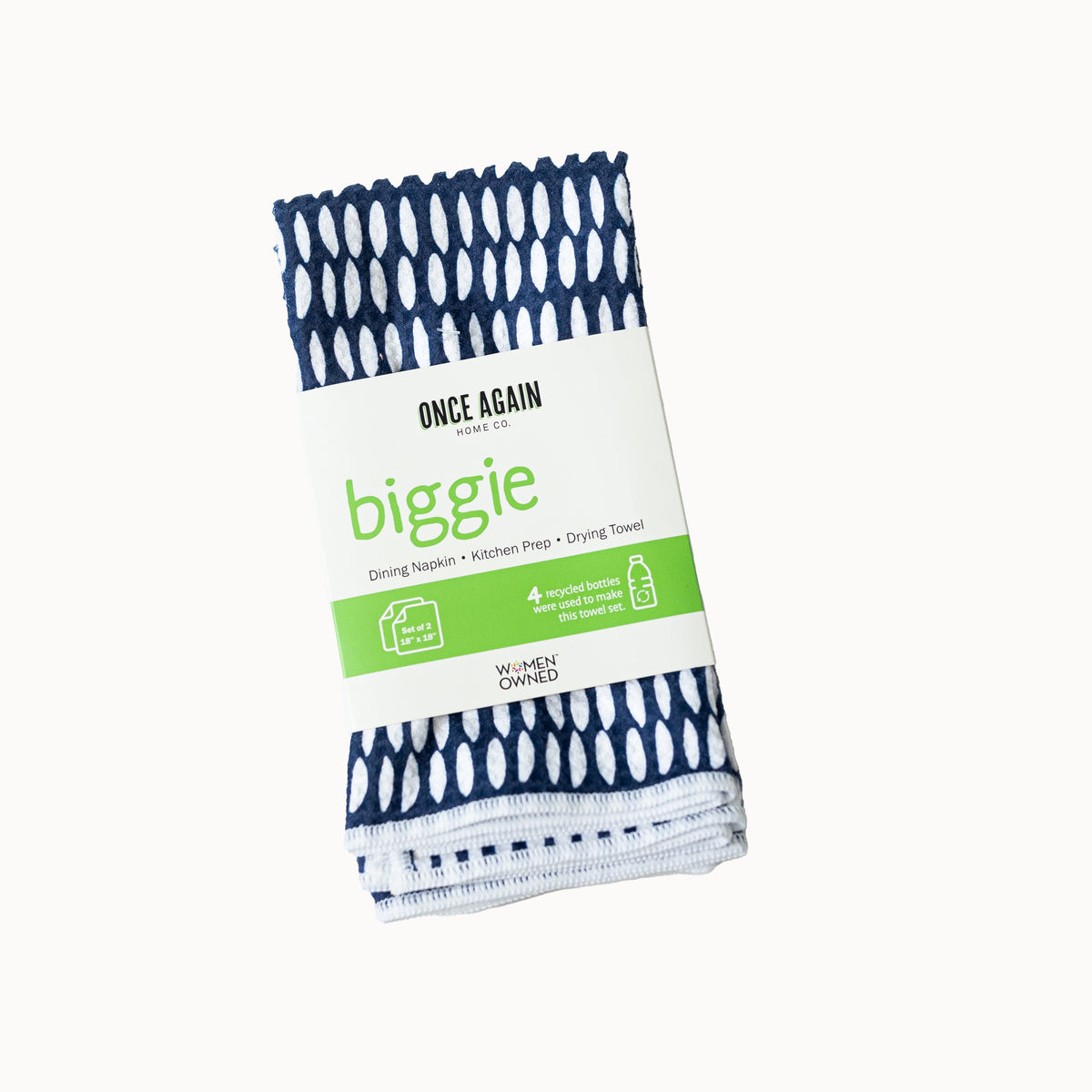 Biggie Towel (set of 2) Beans