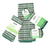 Ready, Set, Go Biggie Bundle - Beans in Garden Green Sponges & Scouring Pads Once Again Home Co.   
