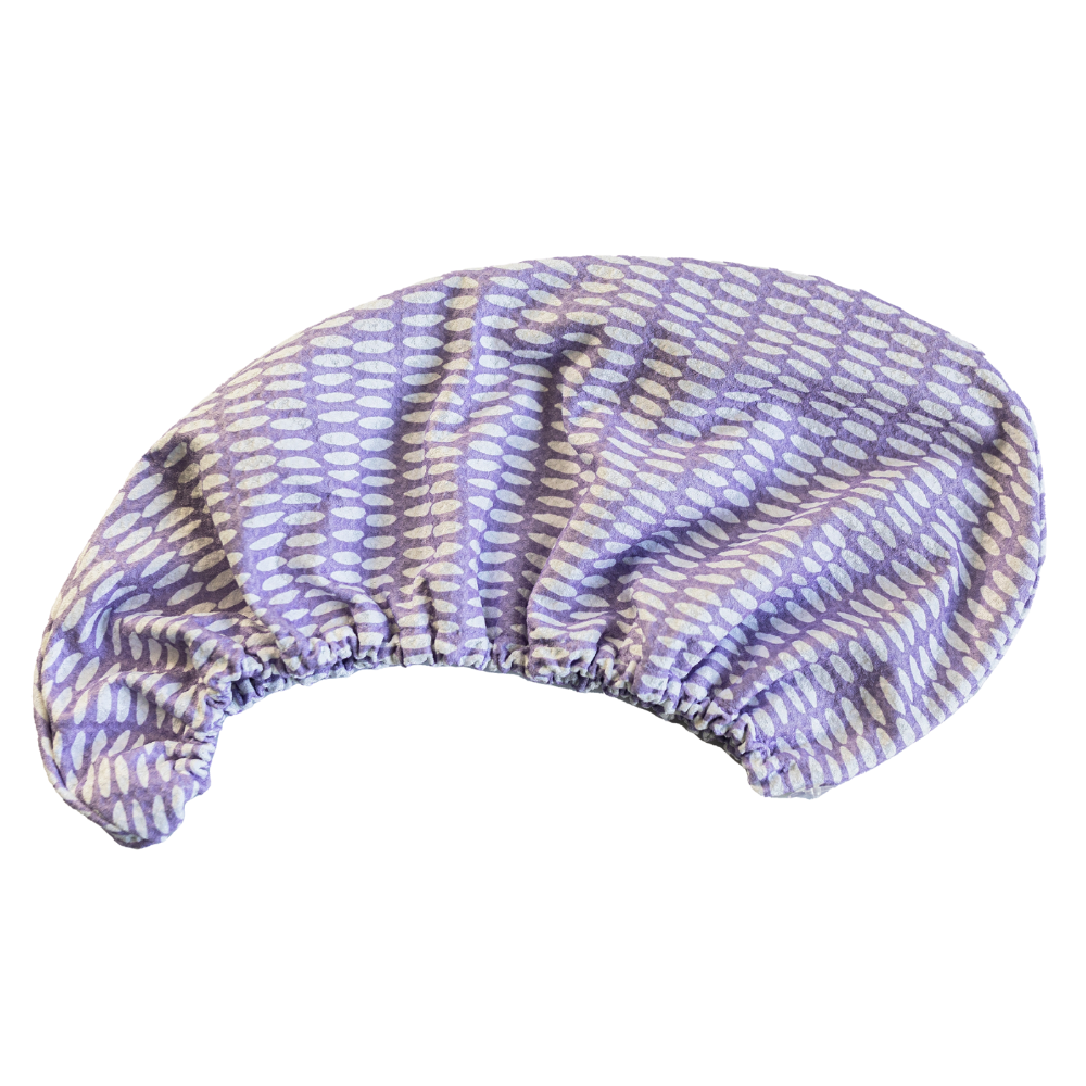 Hair Towel Wrap - Beans in Lilac Hair Care Wraps Once Again Home Co.   