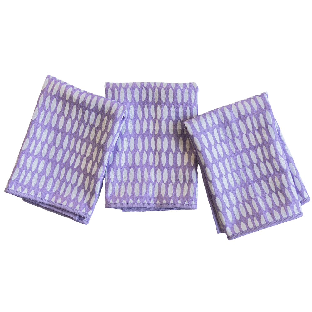 Mighty Mini Towel (Set of 3) - Beans Kitchen Towels Once Again Home Co. Lilac  