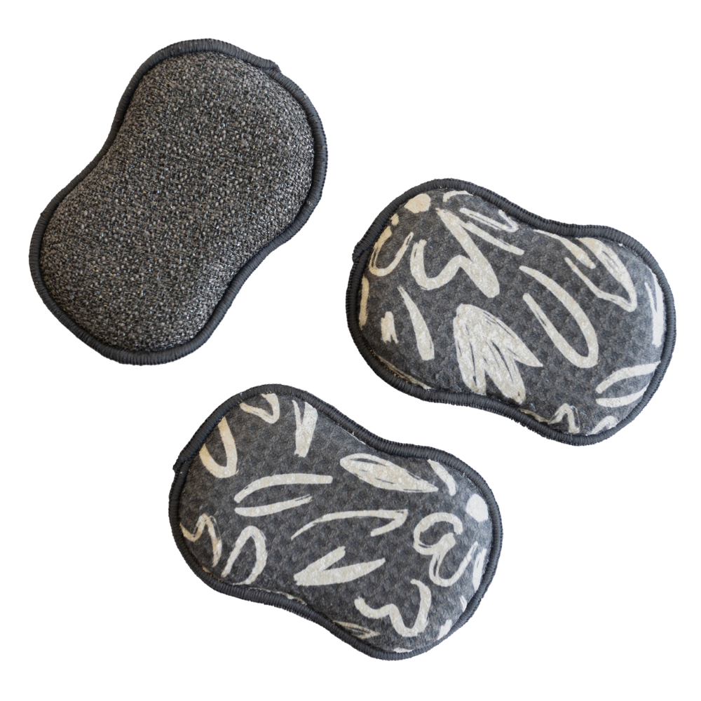 RE:usable Sponges (Set of 3) - Bloom Sponges &amp; Scouring Pads Once Again Home Co.   