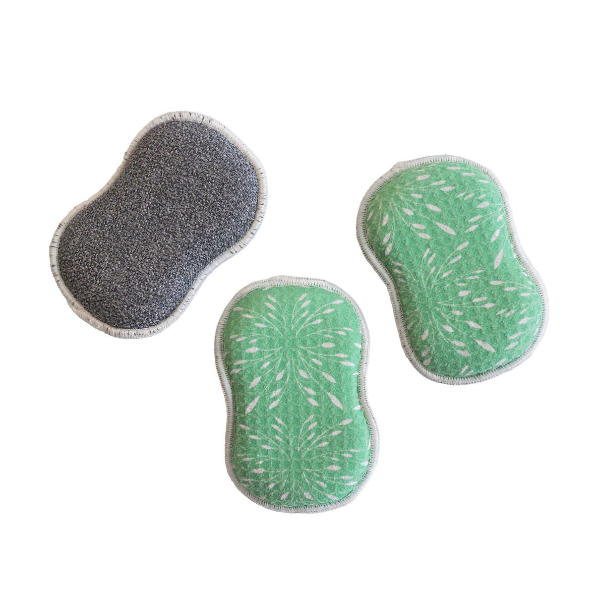 RE:usable Sponges (Set of 3) - RJW New Bloom Sponges &amp; Scouring Pads Once Again Home Co.   
